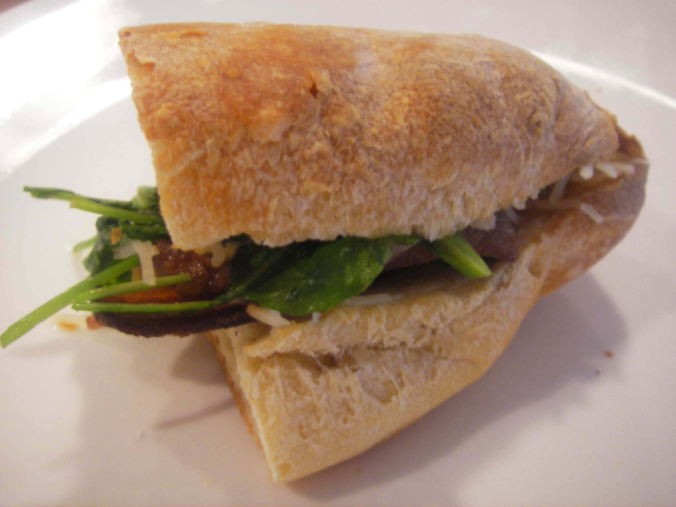 A homemade PAP Sandwich (better than it sounds)
