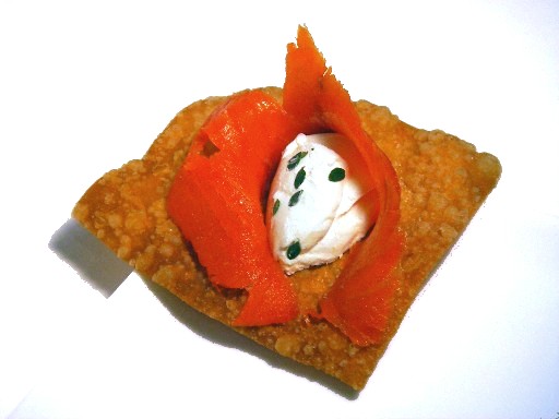 Smoked Salmon Canape