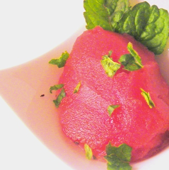 Pomegranate Sorbet