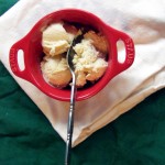 Butterscotch Bourbon Miso Ice Cream on Green