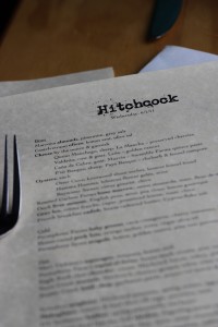 Hitchcock Menu