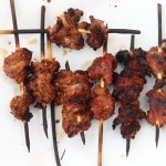Lamb Skewers Cooked Xinjiang Style